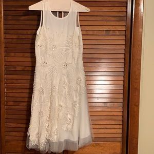 Stunning white Badgley Mishka dress!